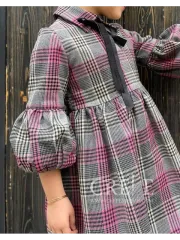 پیراهن کشمیر روبان مشکی