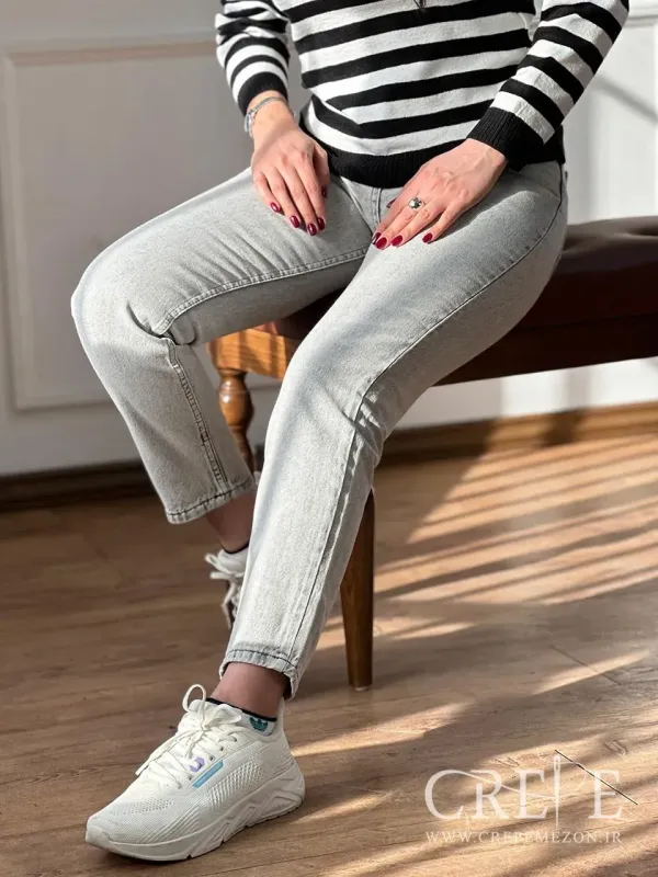 شلوار جین مام استایل قد 94