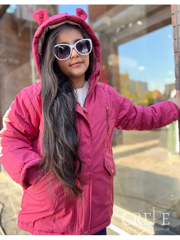 کاپشن کلاه دار 