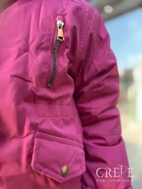 کاپشن کلاه دار 