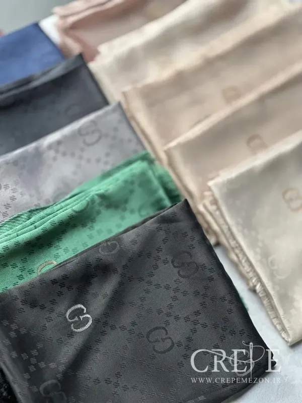 شال ژاکارد لمه مارک