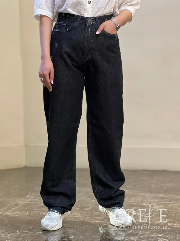 جین نیم بگ سنگشور ترک قد 110