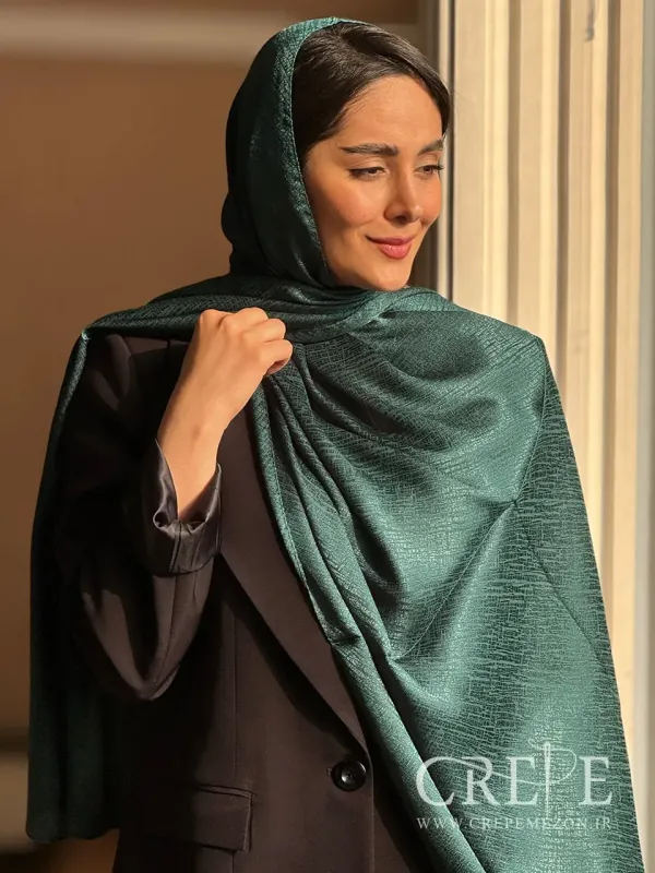 شال کریستال براق مجلسی وارداتی