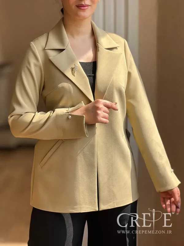 مانتو کتی کرپ دوبل آروان