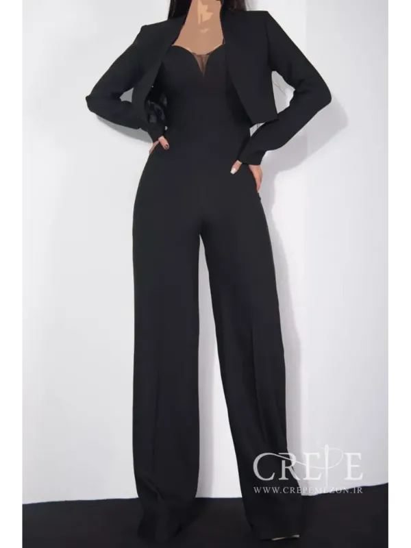 سرهمی دوتیکه دکلته کرپ