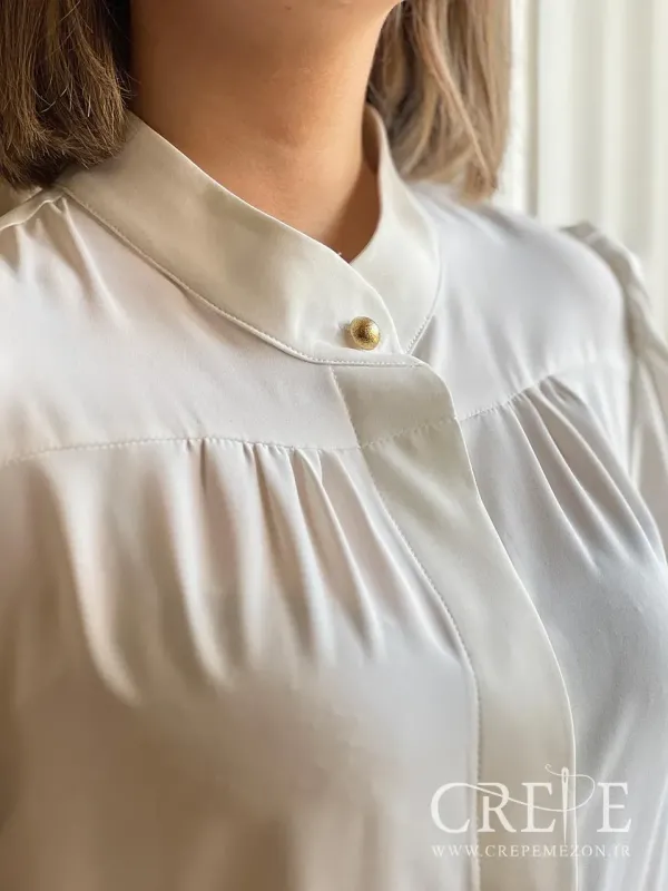 تونیک کمردار کرپ مصری - خرید آنلاین و حضوری مشهد شومیز بلند