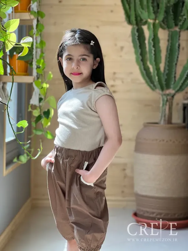 شلوارک گل رز