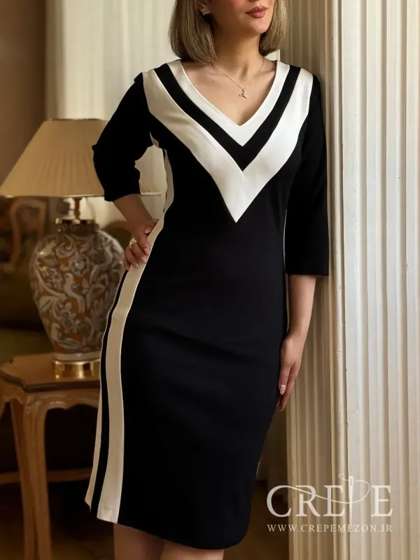 پیراهن دالقیچ یقه هفت