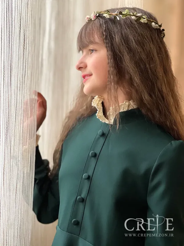 پیراهن کرپ پرستو 