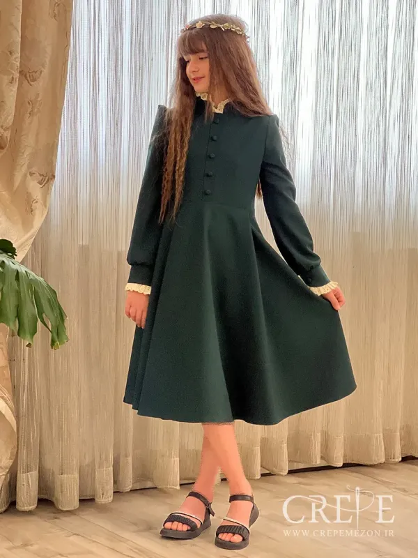 پیراهن کرپ پرستو 