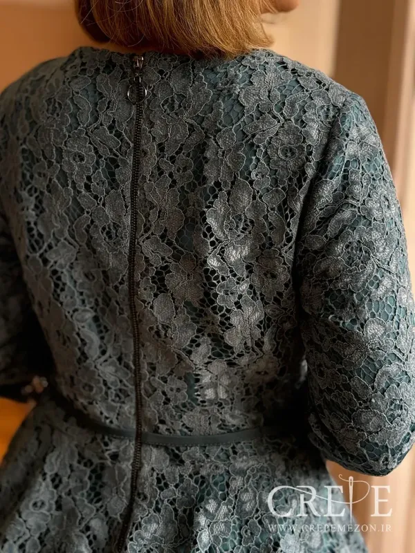 شومیز دامن مخمل گیپور