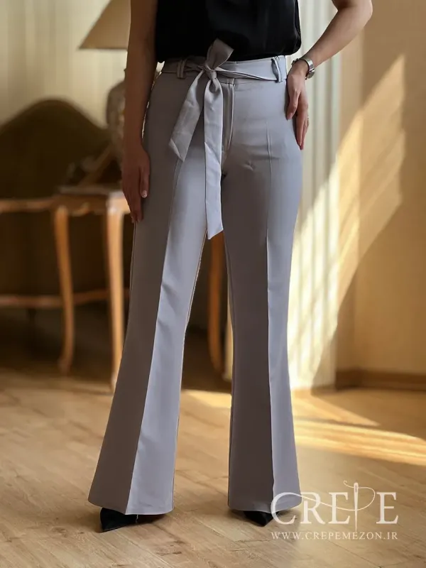 شلوار زنانه دمپا گشاد قد 104