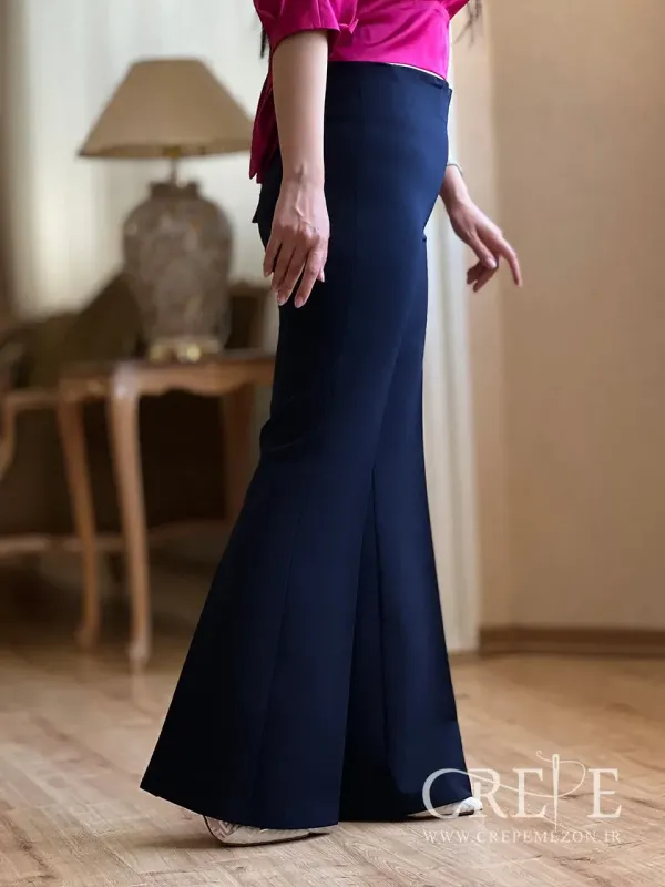 شلوار کرپ دمپا اسپانیش قد 110