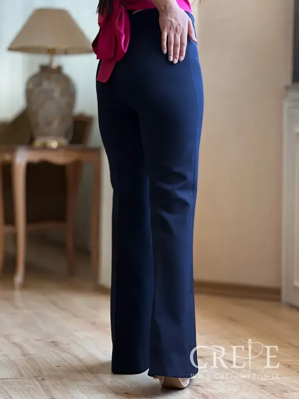 شلوار کرپ دمپا اسپانیش قد 110