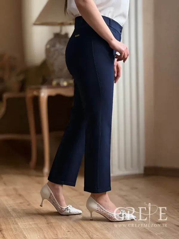 شلوار زنانه کلاسیک پاکتی قد 90