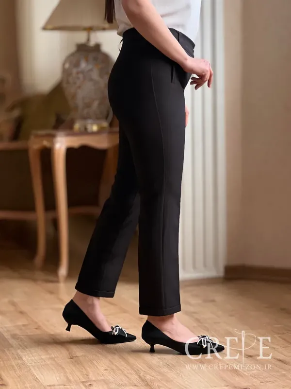 شلوار زنانه کلاسیک پاکتی قد 90