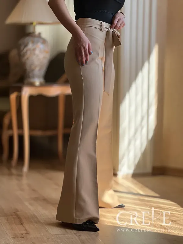 شلوار زنانه دمپا گشاد قد 104