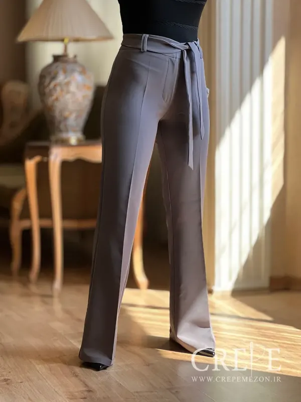 شلوار زنانه دمپا گشاد قد 104