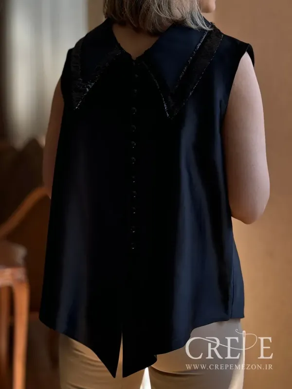 تاپ مجلسی یقه خرگوشی