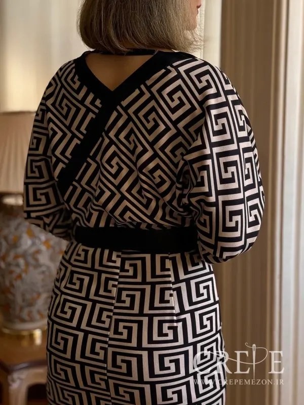 پیراهن آستین مچی جیوانجی