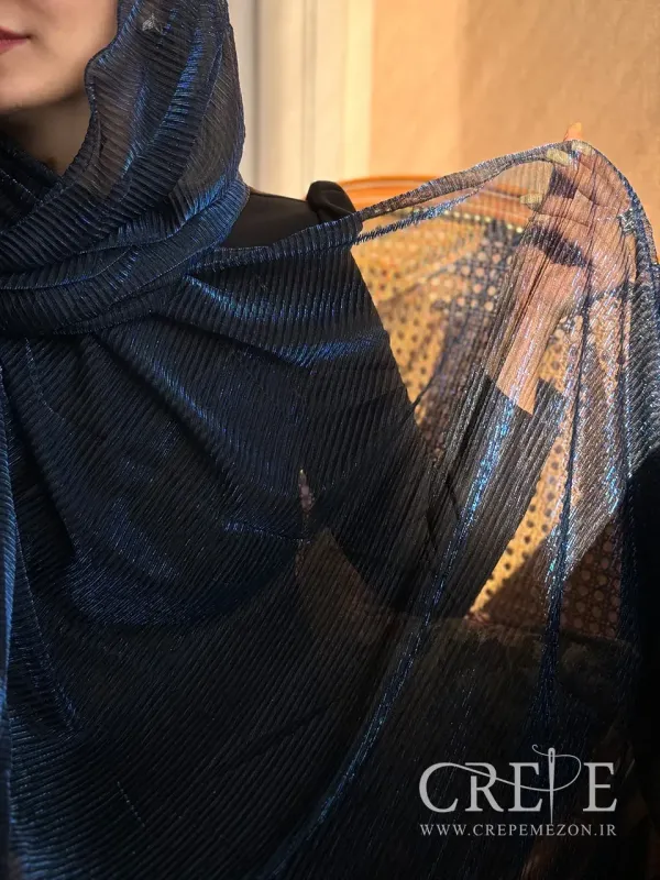 شال پلیسه ریز  شاین