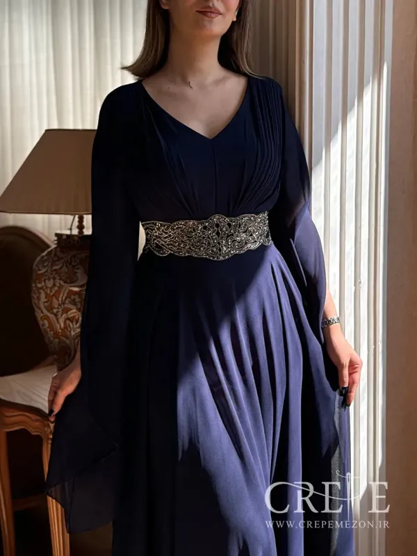 ماکسی سایزبزرگ کمرنگینی شنلدار