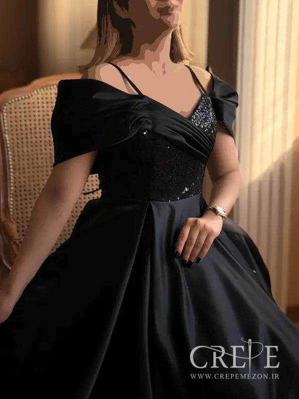 ماکسی ساتن آمریکایی بالاتنه جسمیکو