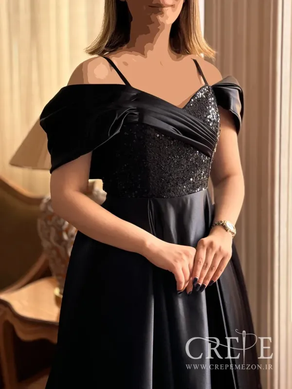 ماکسی ساتن آمریکایی بالاتنه جسمیکو