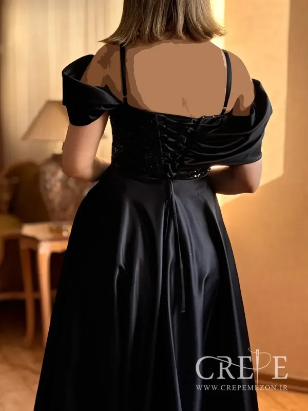 ماکسی ساتن آمریکایی بالاتنه جسمیکو