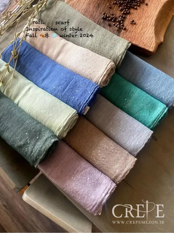 شال پاییزه پولکی میخاییل