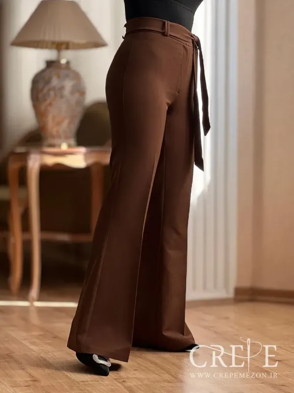 شلوار کرپ دمپا گشاد قد 104