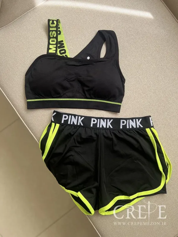 ست نیمتنه و شلوارک اسپرت