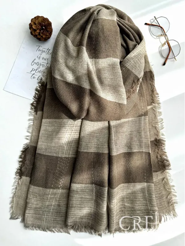 شال پاییزه سنگشور راه راه