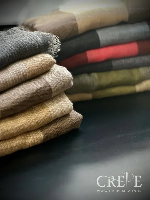 شال پاییزه سنگشور راه راه