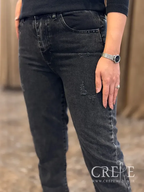 جین مام استایل کمر کش قد 94 