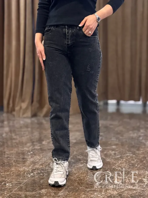 جین مام استایل کمرکش قد 92