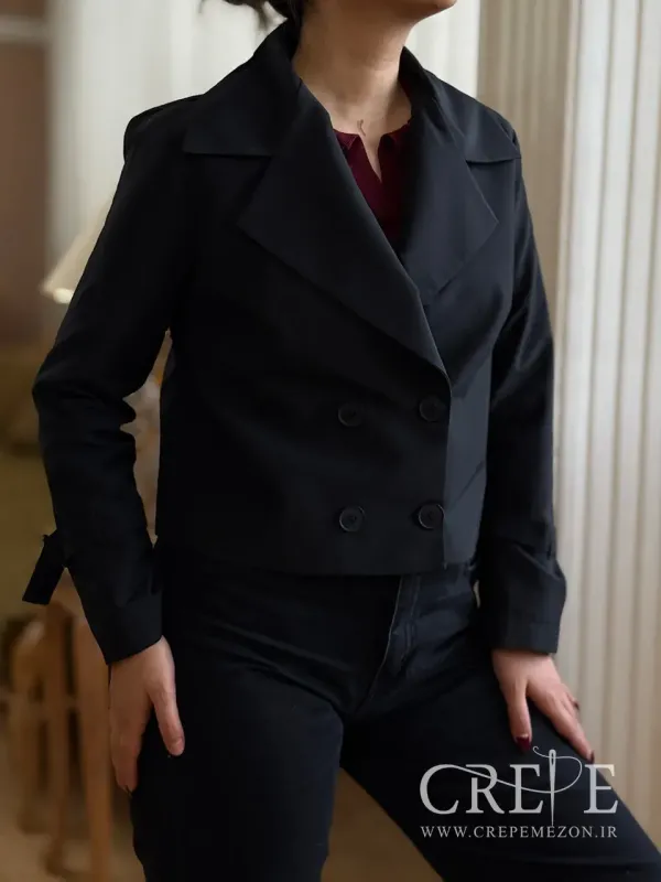 بارانی دوتیکه کت سارافون