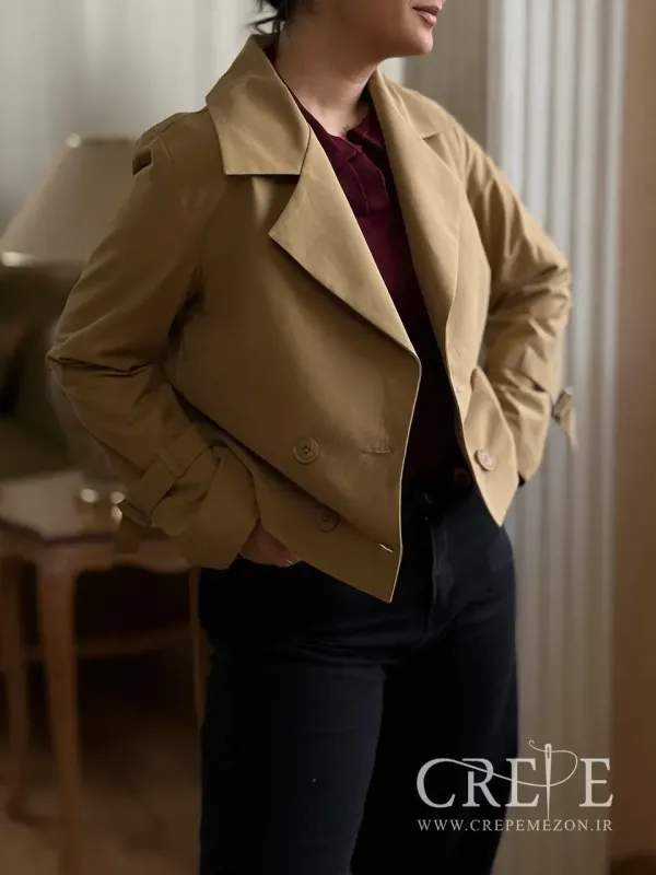 بارانی دوتیکه کت سارافون