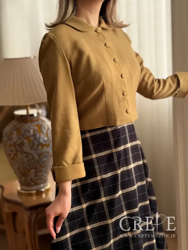  کت ودامن کشمیر کرم خاتون