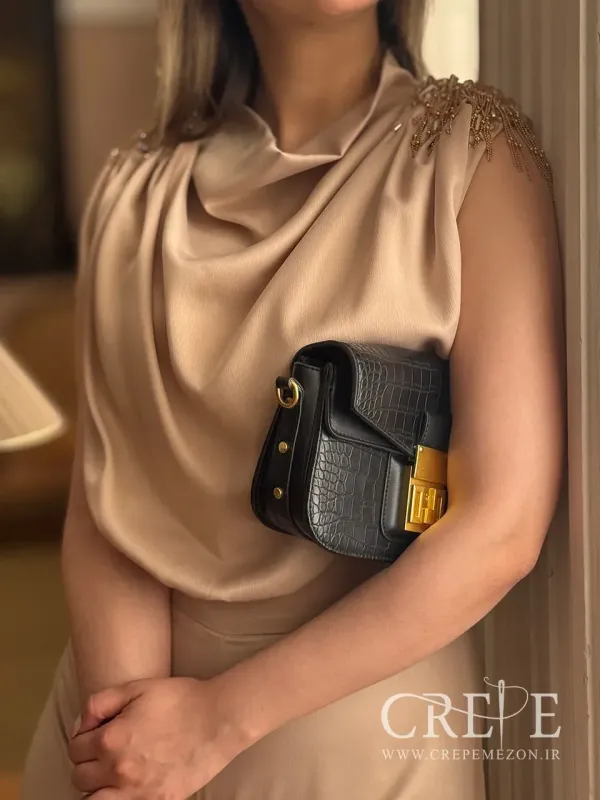 اورال ساتن سرشانه ریسه ای 