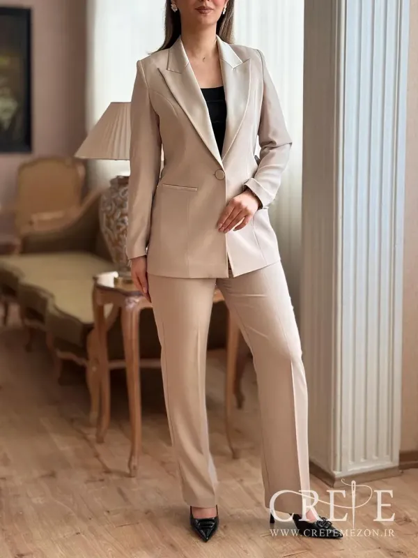 کت شلوار کرپ کره