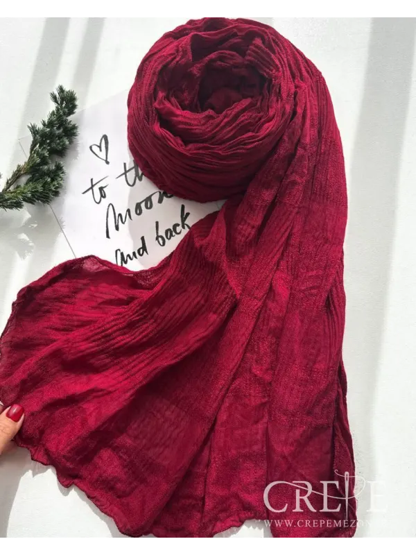 شال پلیسه چروک