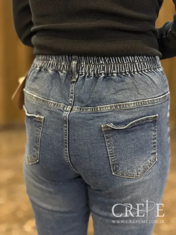 جین جذب کمر کش قد 98