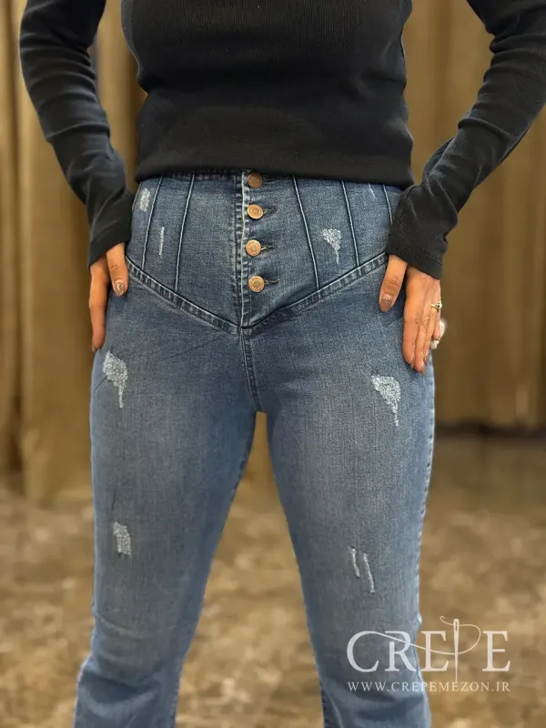 جین بوت کات کمرگنی قد 106