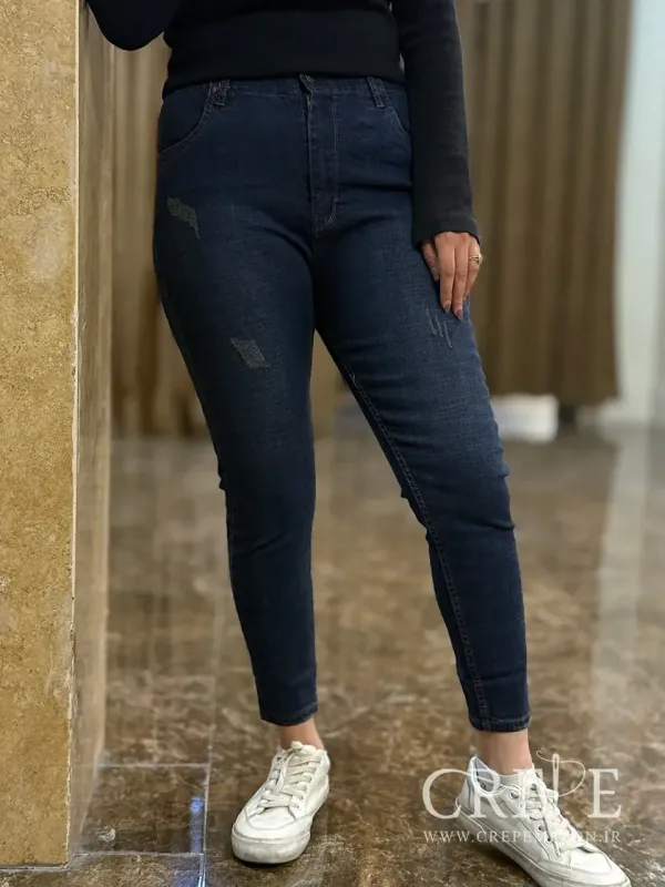 جین جذب کمر کش قد 90