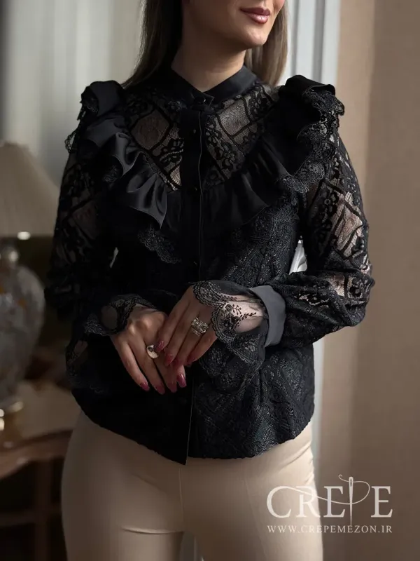 شومیز مجلسی دانتل 