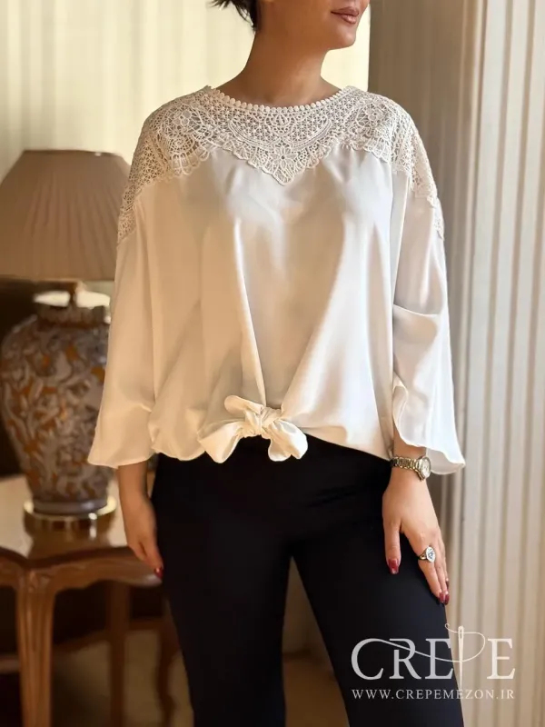 شومیز جلو گره سرنتی