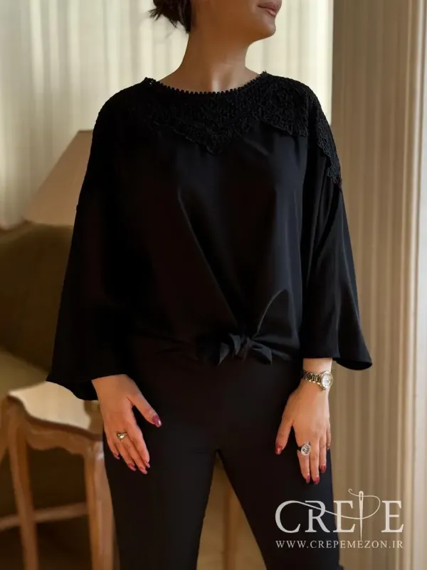 شومیز جلو گره سرنتی