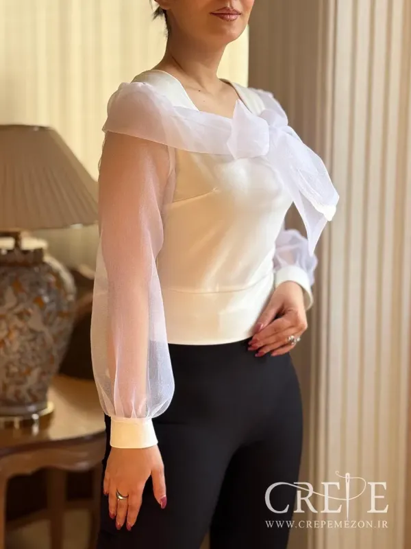 شومیز دیاموند پاپیونی دالقیچ