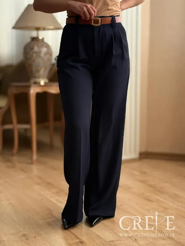 شلوار بگ کرپ سان قد 108
